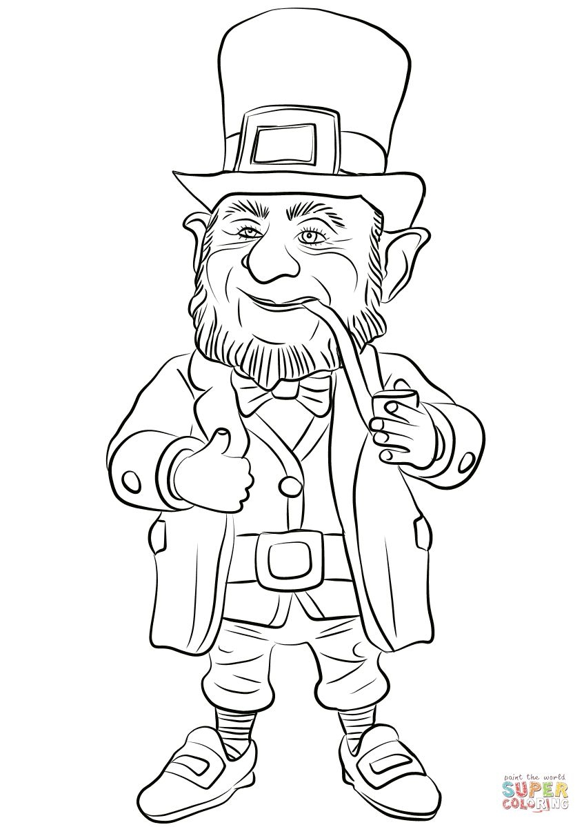 Evil Leprechaun Coloring Coloring Pages Evil Leprechaun Coloring Coloring Pages