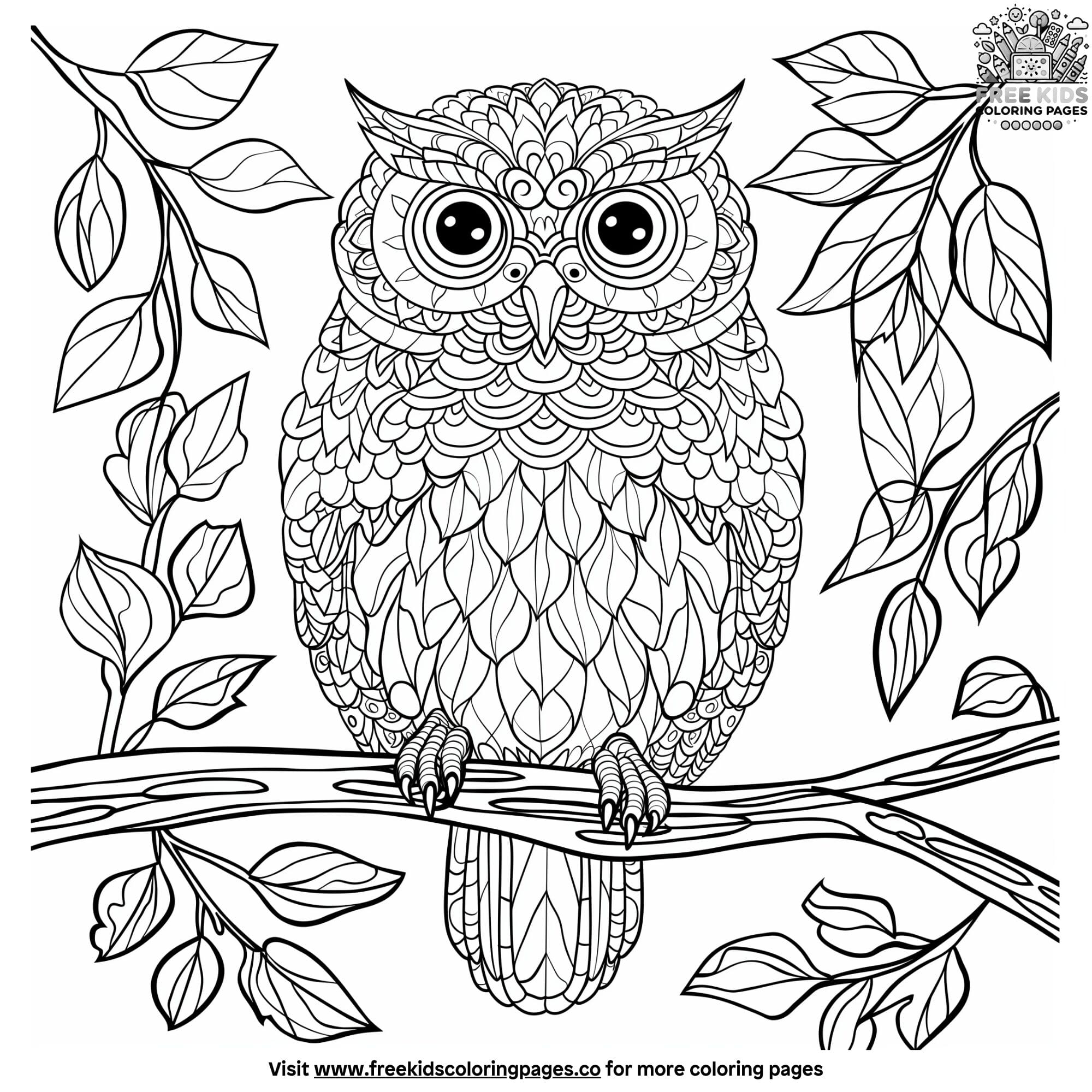 Exquisite Detailed Bird Coloring Pages For The Aspiring Artist