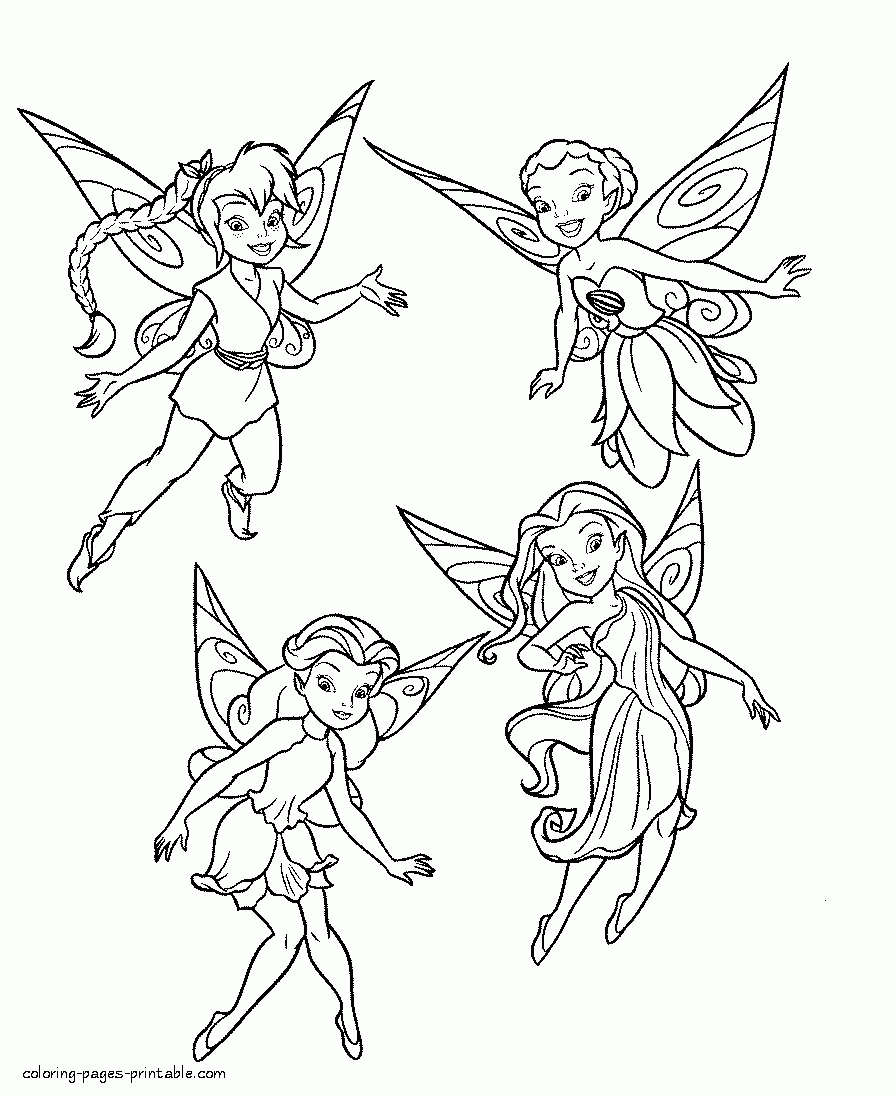 Fairies Printable Coloring Pages COLORING PAGES PRINTABLE COM Fairies Printable Coloring Pages COLORING PAGES PRINTABLE COM