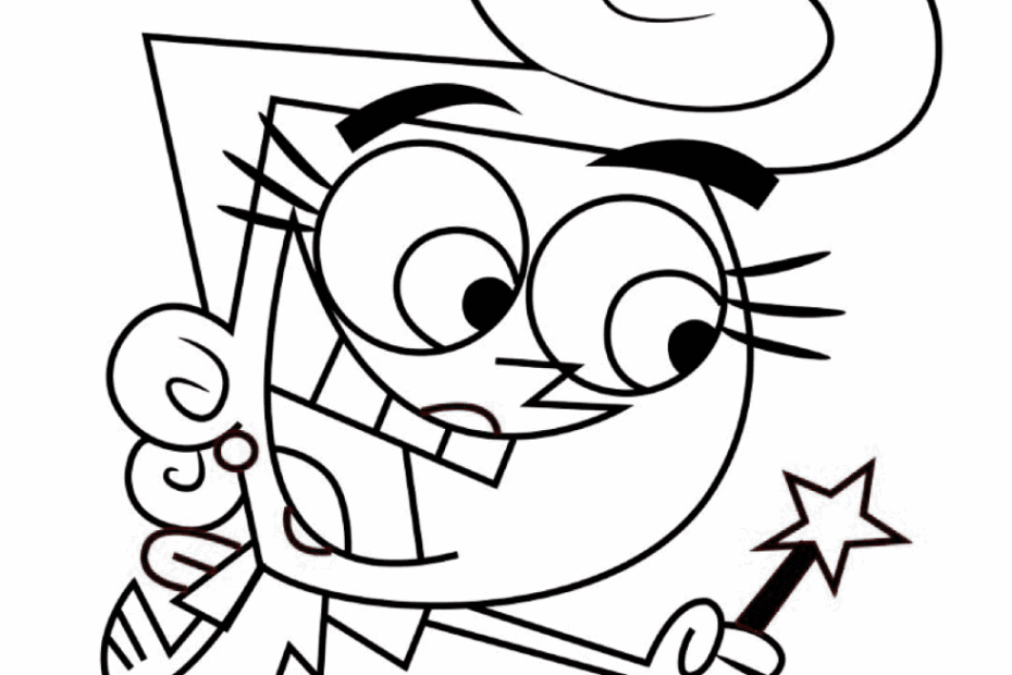 Fairly OddParents Wanda Coloring Page Free Printable Coloring Pages