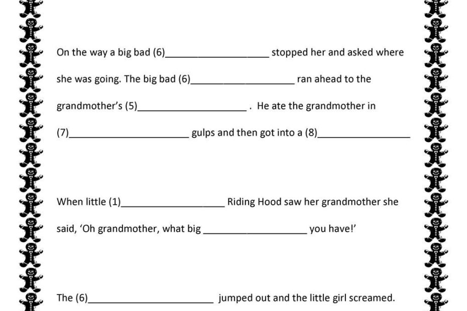 Fairy Tales Printable Worksheets Printable Worksheets