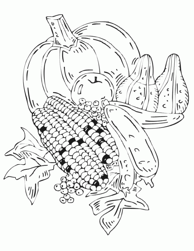 Fall Coloring Page Printable Fall Coloring Page Printable