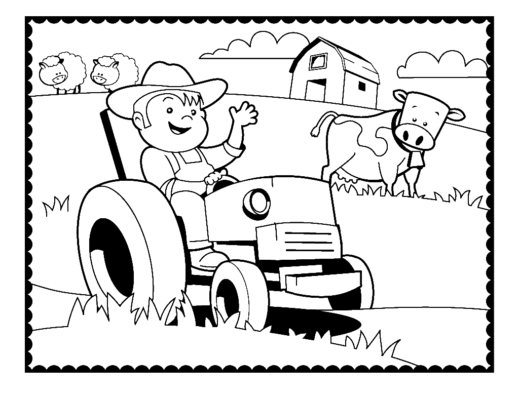 Farm Coloring Pages Best Coloring Pages For Kids