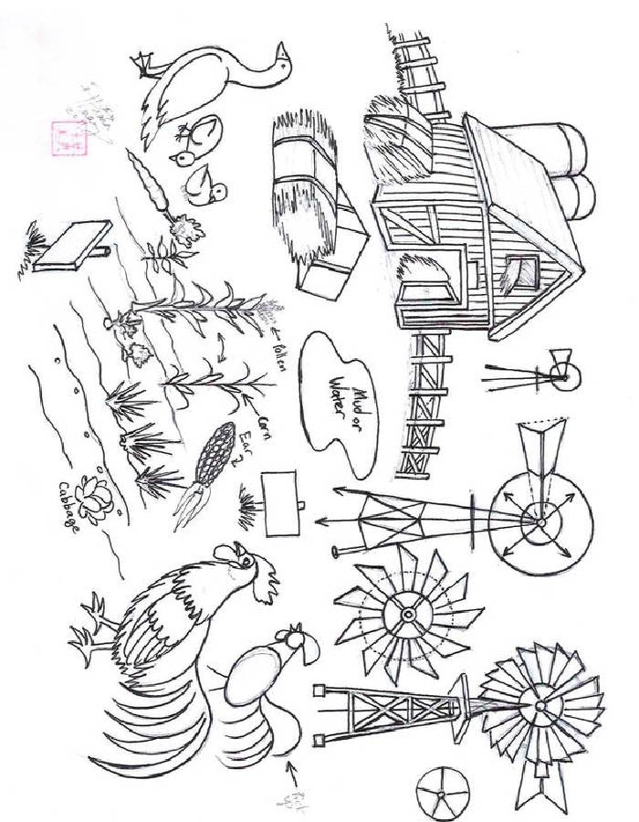 Farm Coloring Pages Free Printable PDF 