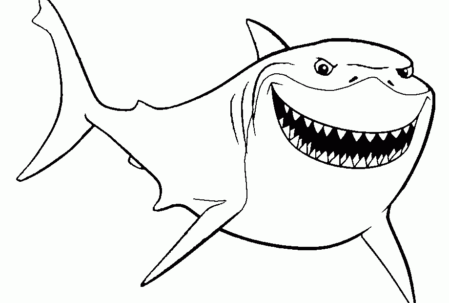 Finding Nemo Color Pages Coloring Home