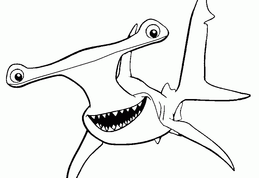 Finding Nemo Color Pages Coloring Home