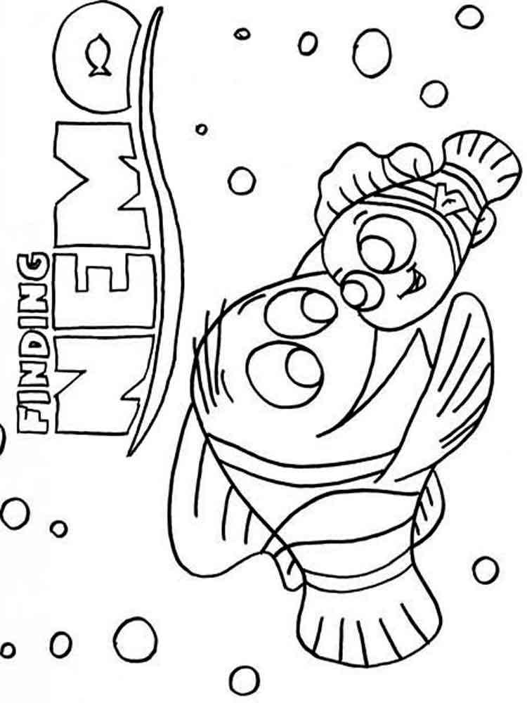 Finding Nemo Coloring Pages