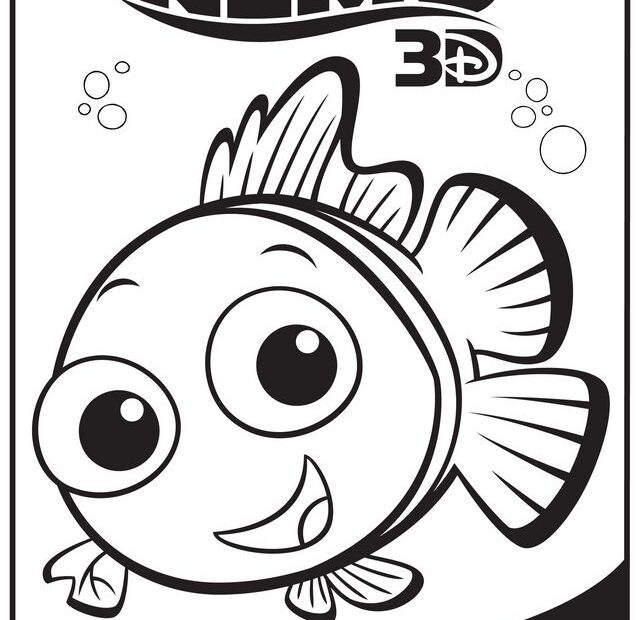 Finding Nemo Images Free Coloring Home