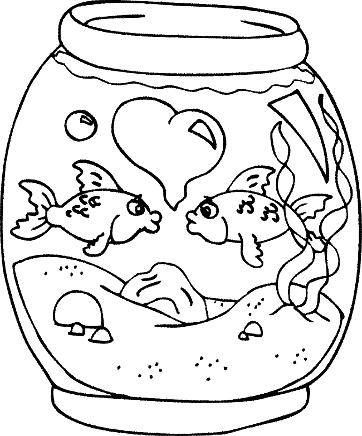Fish Coloring Page 2020 Printable Activity Shelter
