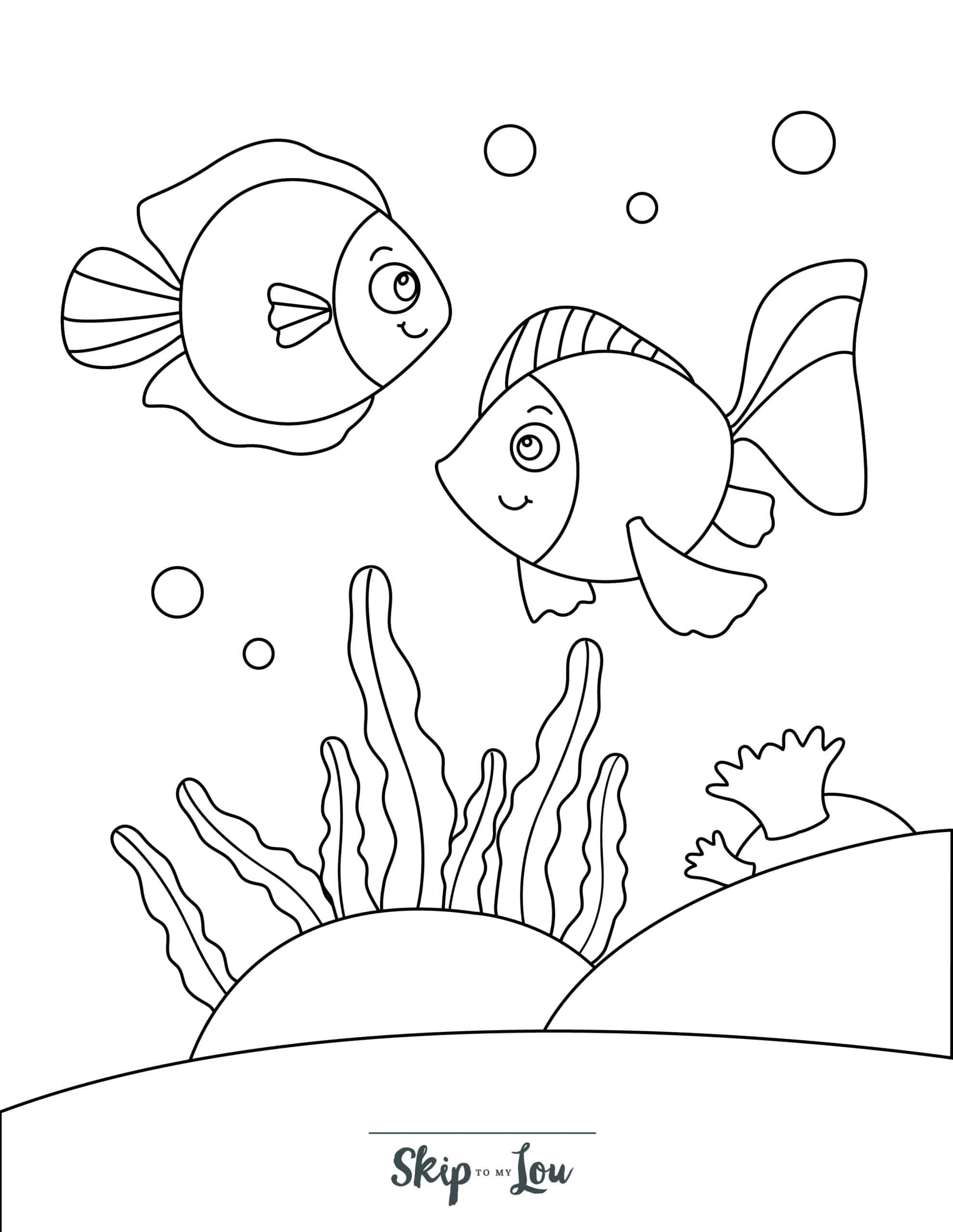 Fish Coloring Pages Printable Free Printable Calendars AT A GLANCE Fish Coloring Pages Printable Free Printable Calendars AT A GLANCE