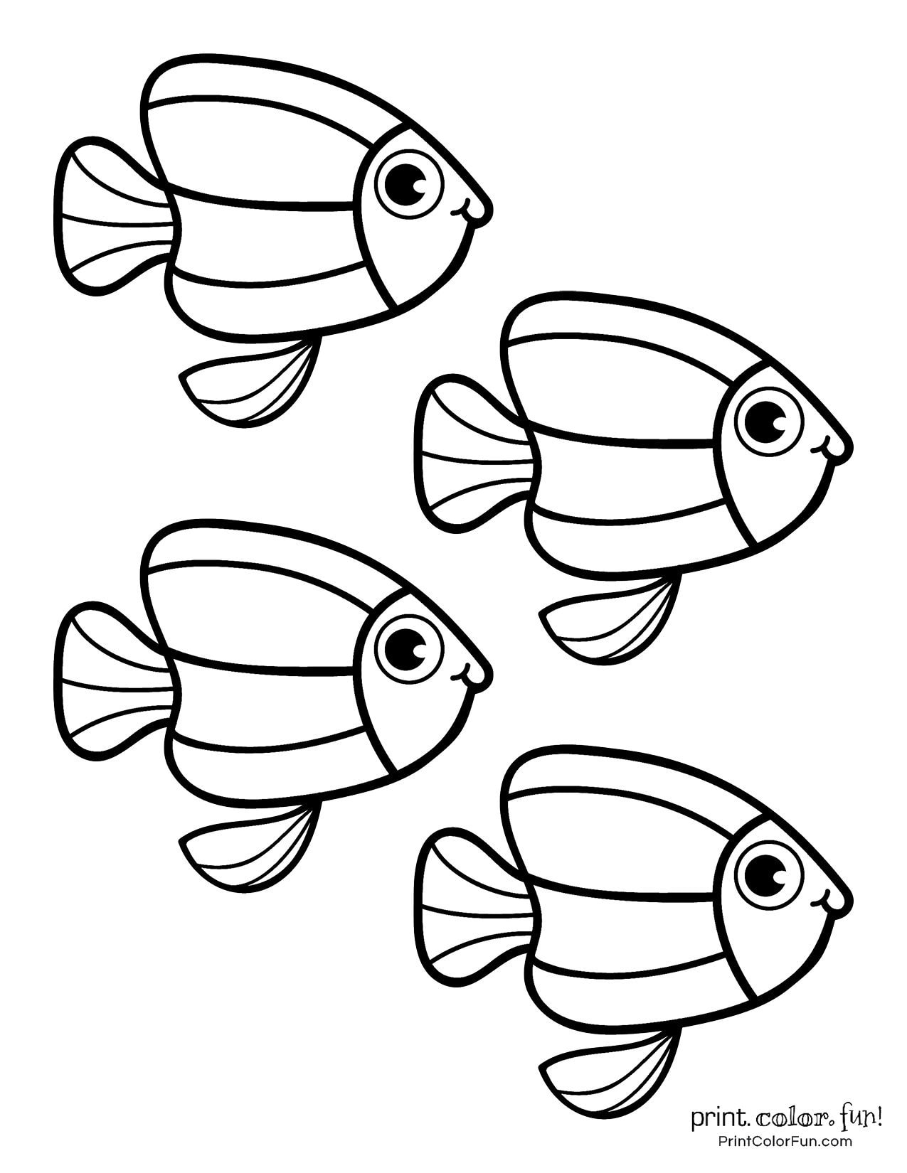 printable fish pictures to color printable fish pictures to color