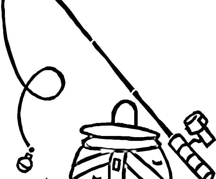 Fishing Coloring Page ClipArt Best