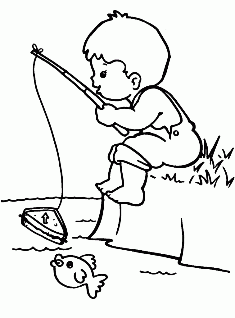 Fishing Coloring Pages Best Coloring Pages For Kids Fishing Coloring Pages Best Coloring Pages For Kids