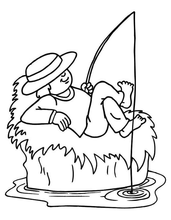 Fishing Coloring Pages Free Printable PDF Fishing Coloring Pages Free Printable PDF