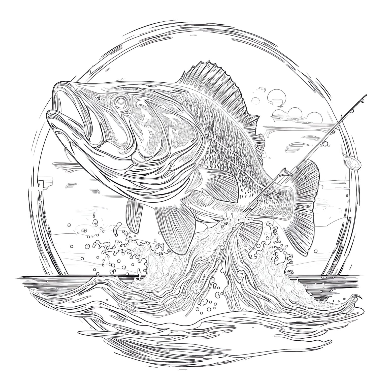 Fishing Coloring Pages Printable Coloring Pages Mimi Panda Fishing Coloring Pages Printable Coloring Pages Mimi Panda