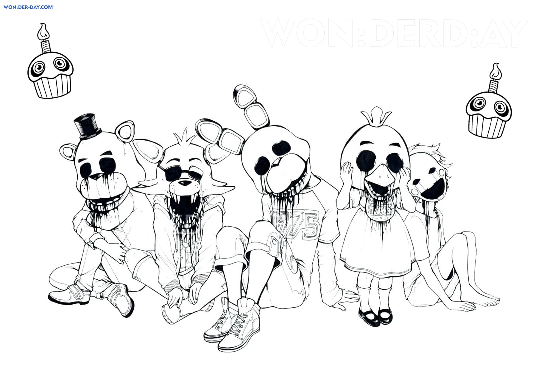 five night at freddy printable