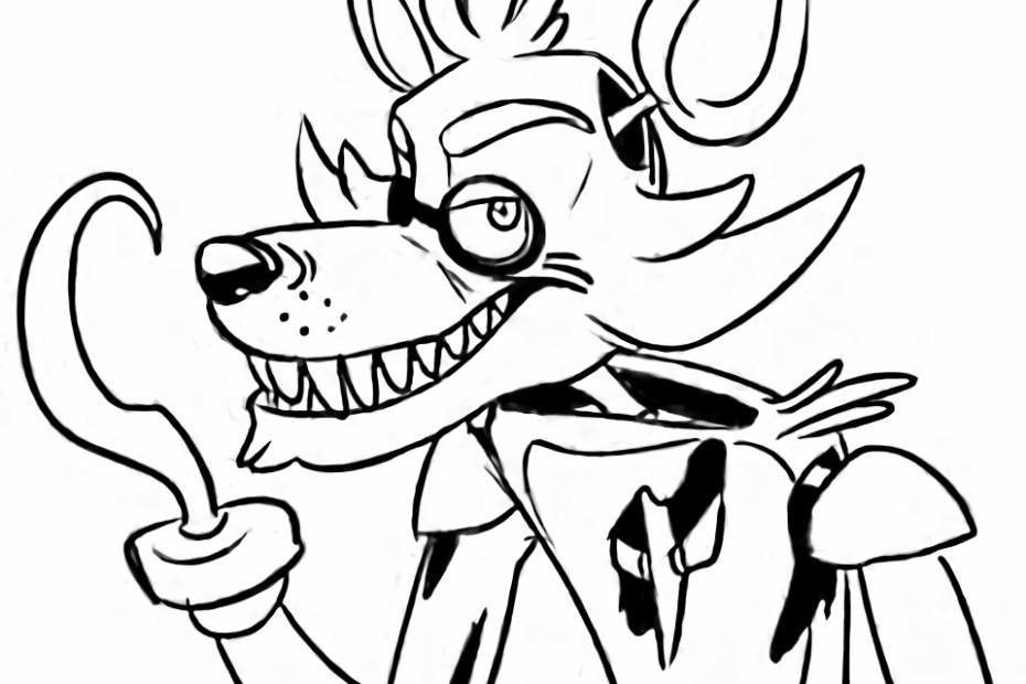 Five Nights At Freddy 39 s Coloring Pages Print And Color