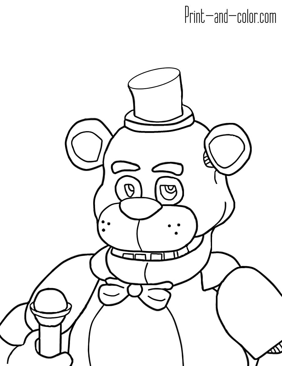 Five Nights At Freddy 39 s Printouts Five Nights At Freddy 39 s Printouts