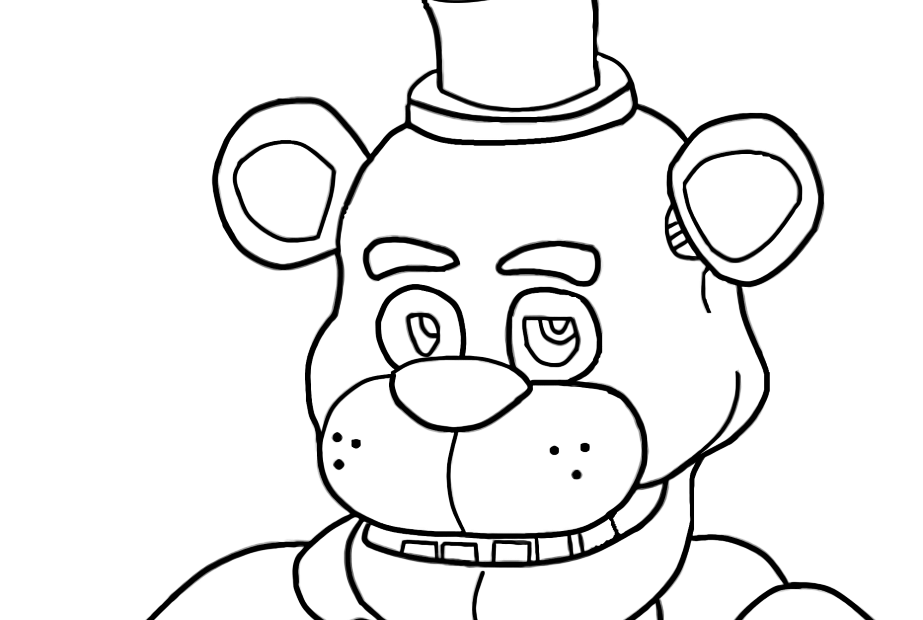 Five Nights At Freddy Coloring Pages