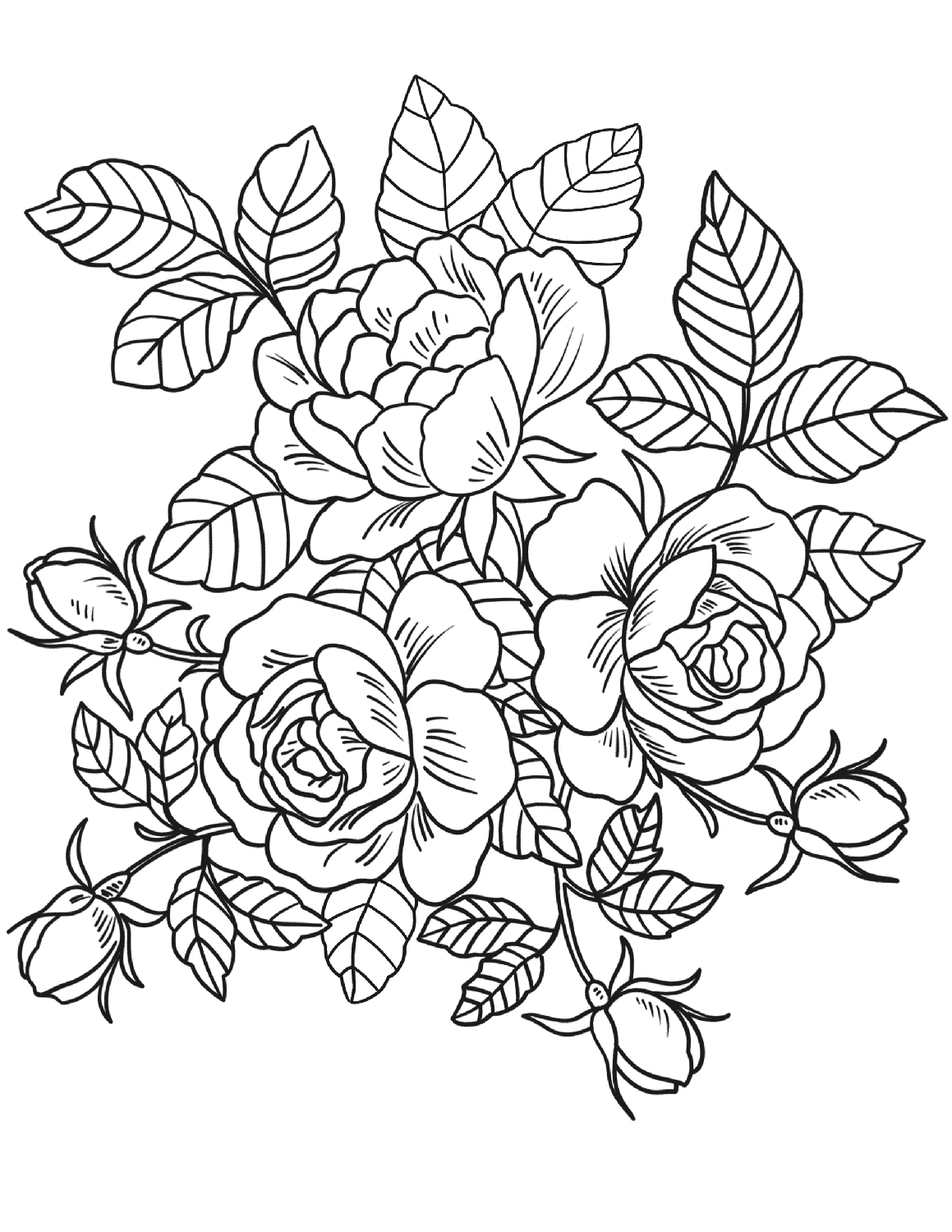 Floral Coloring Pages For Adults Very Detailed Flowers Coloring Pages Floral Coloring Pages For Adults Very Detailed Flowers Coloring Pages