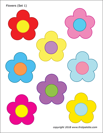 Flower Printable Colored