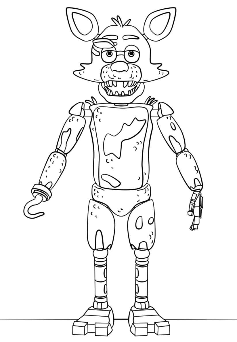 Fnaf All Animatronics Coloring Pages Free Coloring Pages Fnaf All Animatronics Coloring Pages Free Coloring Pages