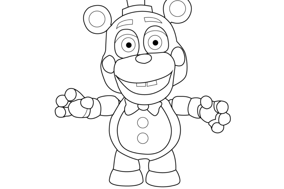 Fnaf Coloring Pages Online Boringpop