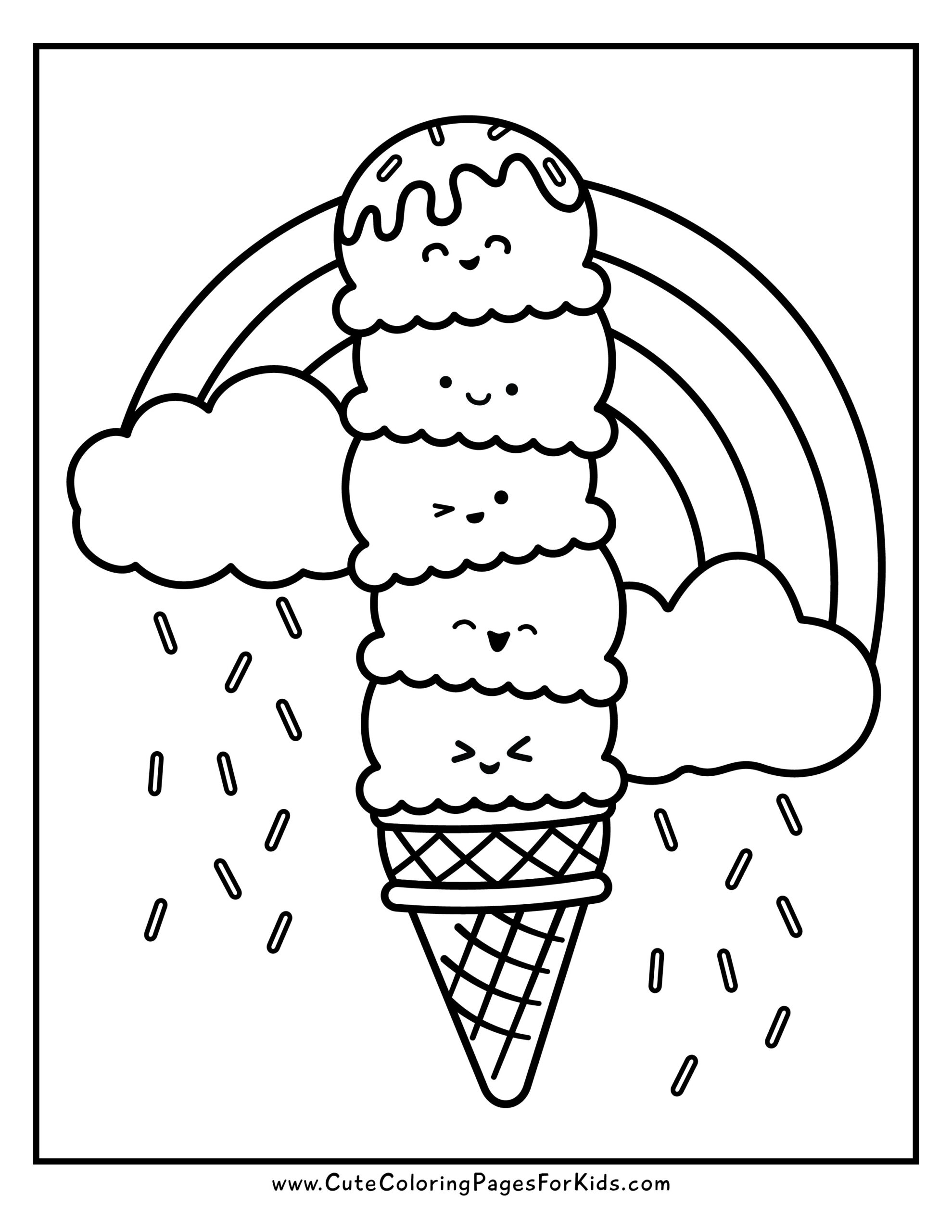 Food Coloring Pages Archives Cute Coloring Pages For Kids Food Coloring Pages Archives Cute Coloring Pages For Kids