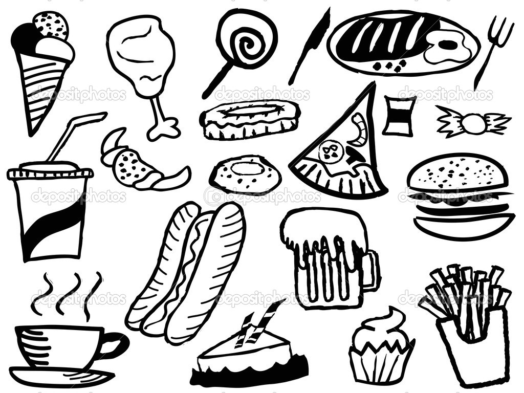 free food coloring pages free food coloring pages