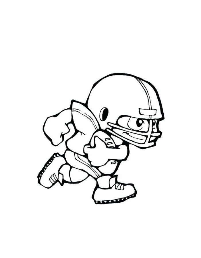 Football Coloring Pages Free Printable PDF 
