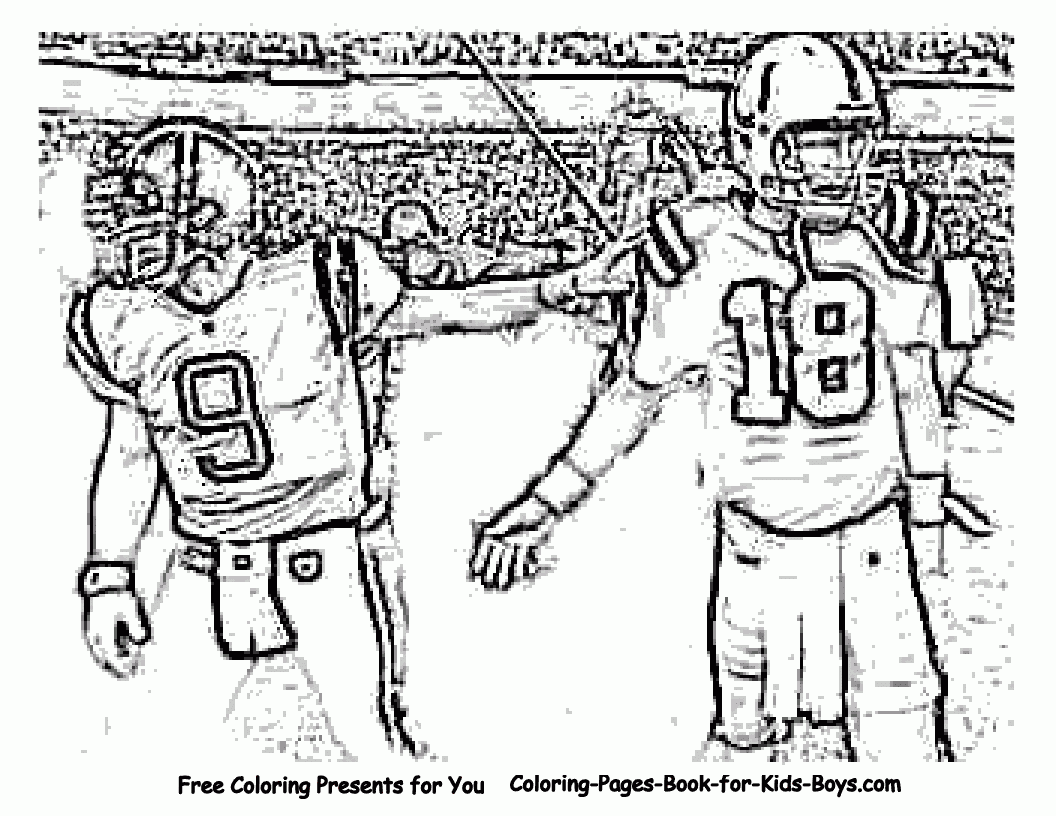 Football Coloring Pages Printable Coloring Home Football Coloring Pages Printable Coloring Home