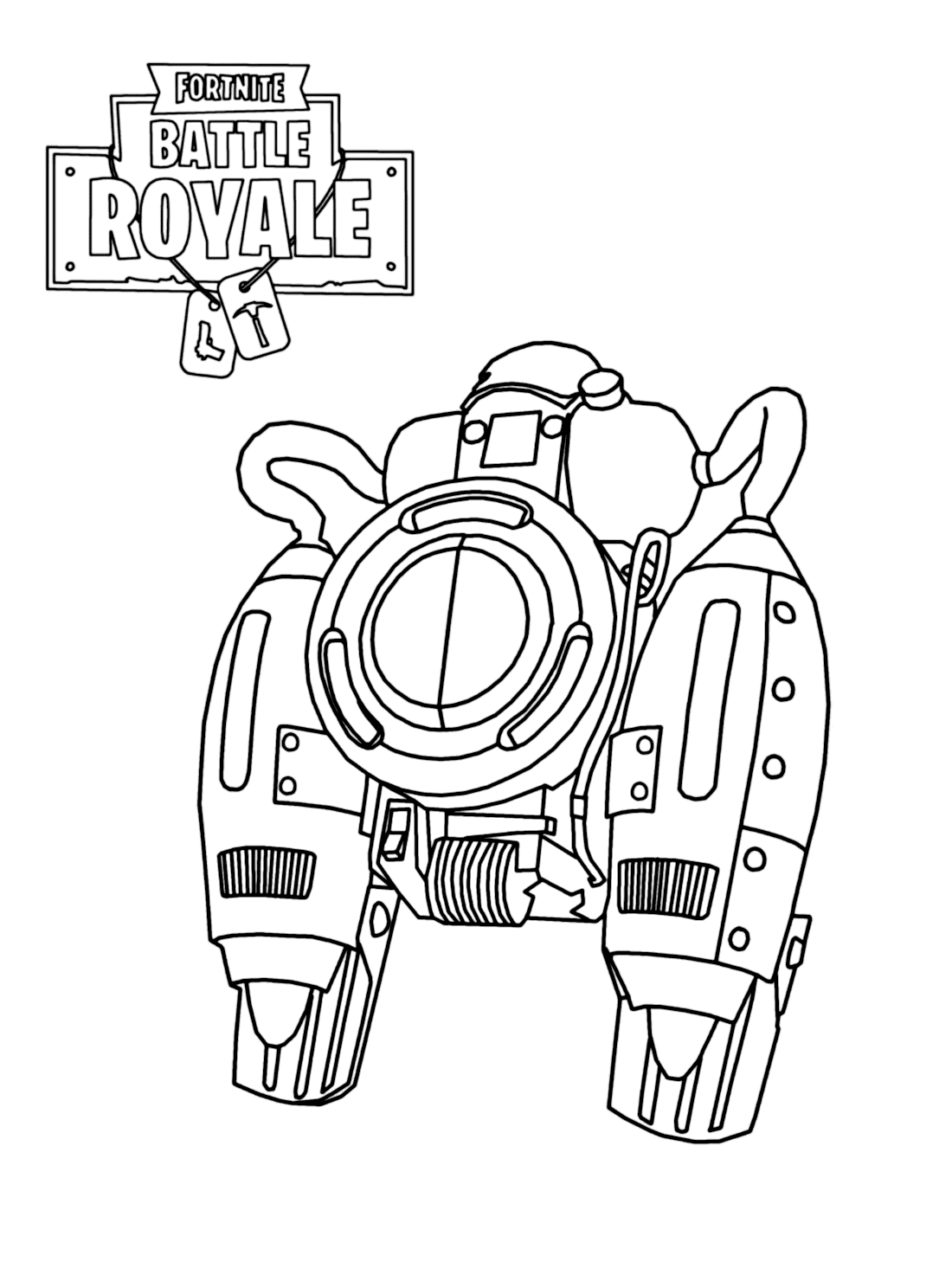 Fortnite Coloring Pages Fortnite Coloring Pages