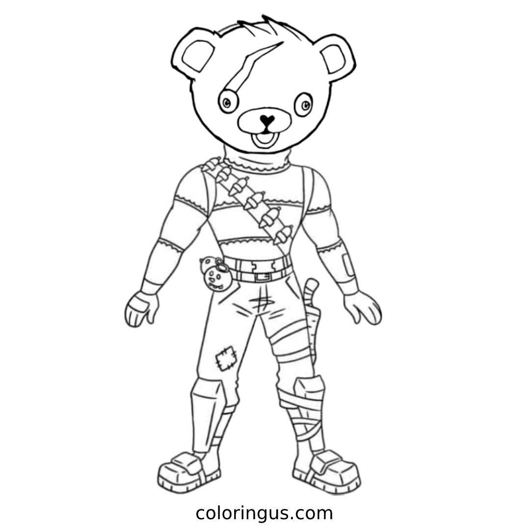 Fortnite printable coloring pages pdf