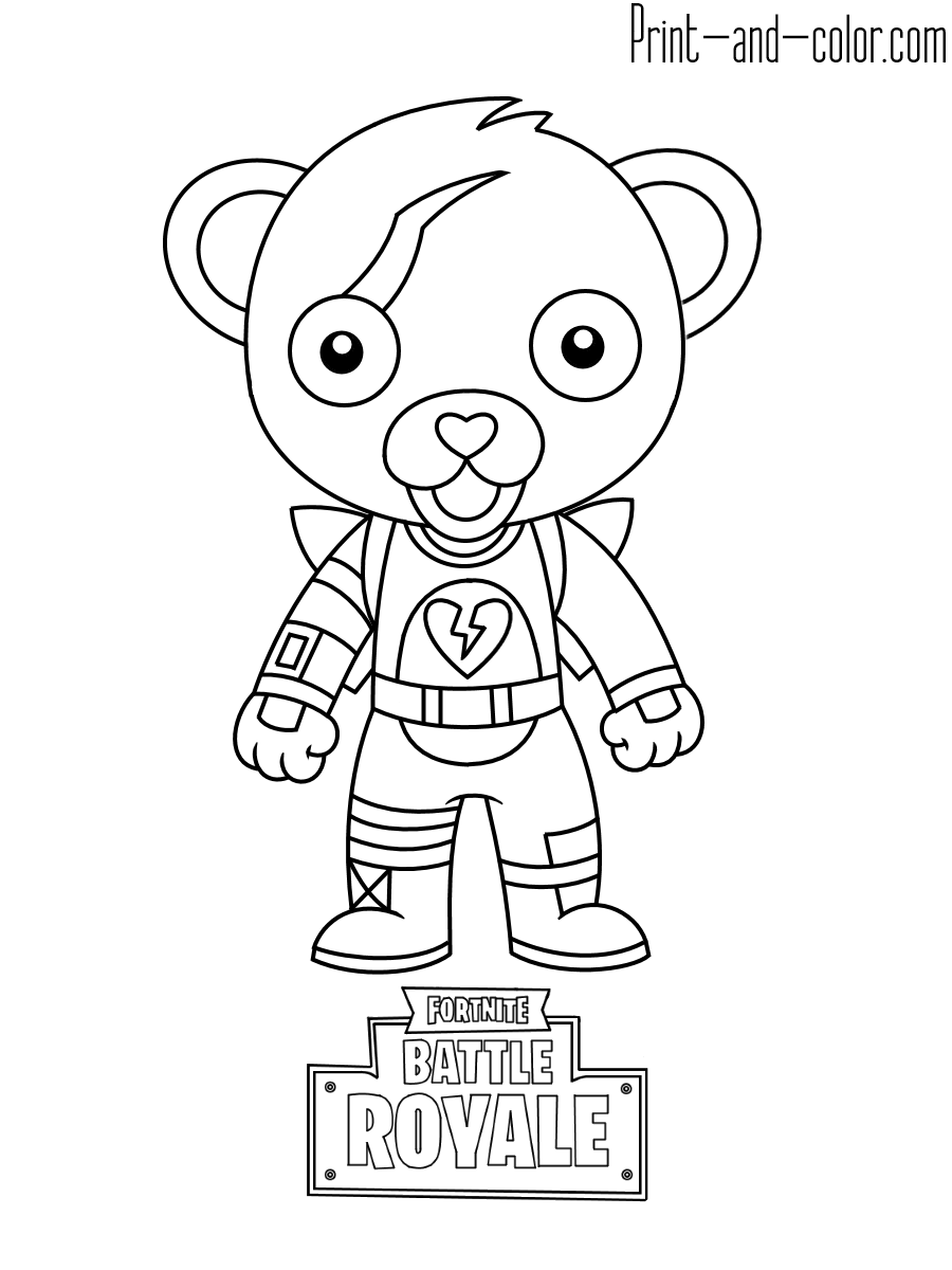 free coloring pages Fortnite free coloring pages Fortnite