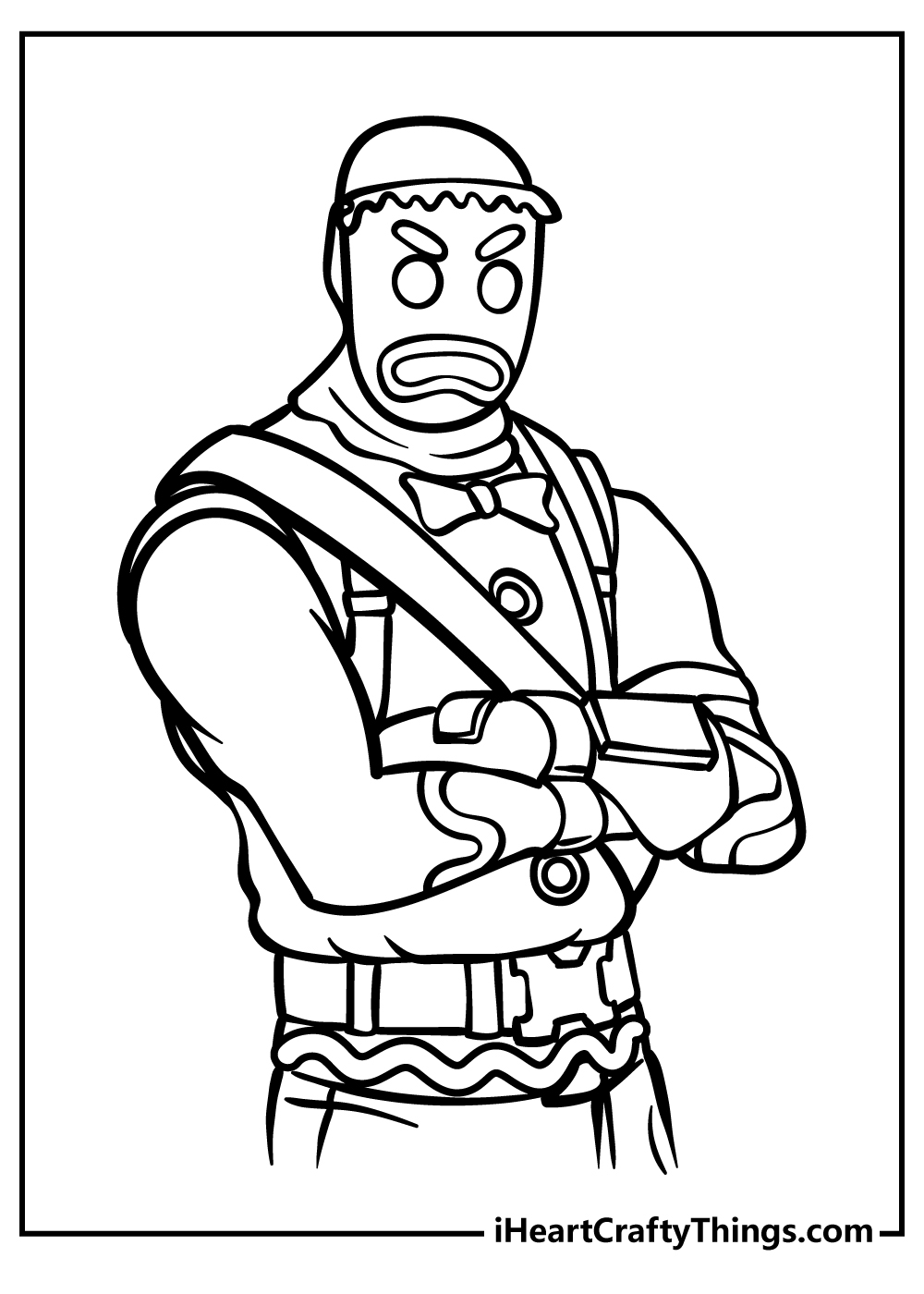 Fortnite Default Skin Coloring Pages Free Infoupdate