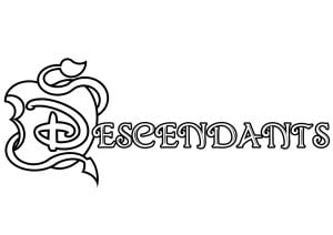 descendants four pictures to color descendants four pictures to color