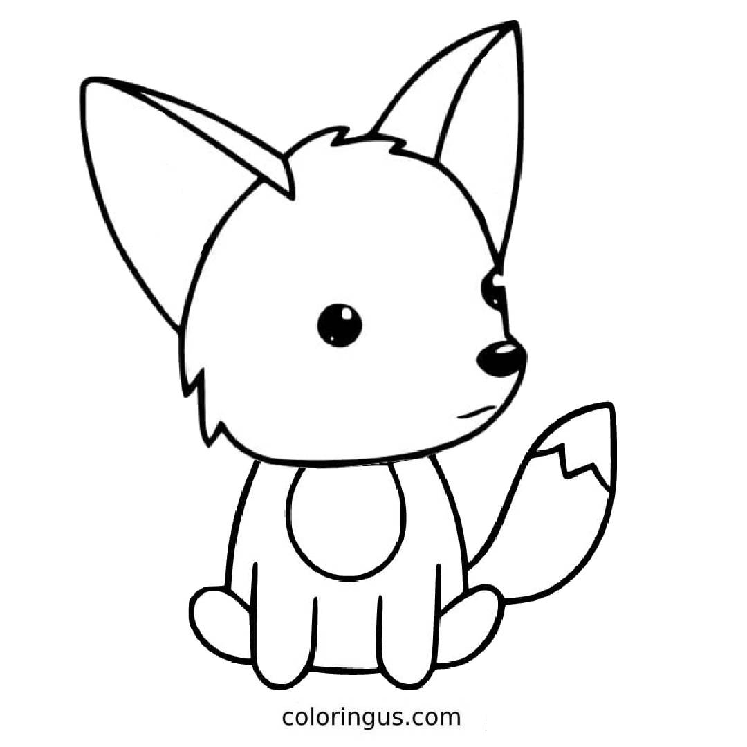 Fox Coloring Pages Free Printable PDF Fox Coloring Pages Free Printable PDF