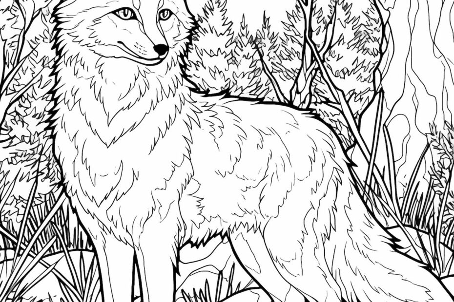 Fox Pictures To Print And Color Infoupdate