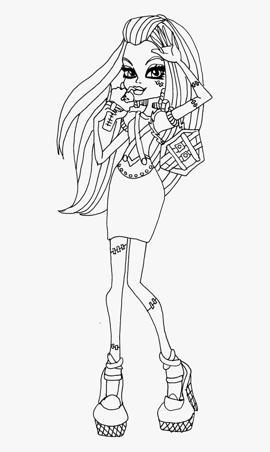 Monster High colouring in pictures Monster High colouring in pictures