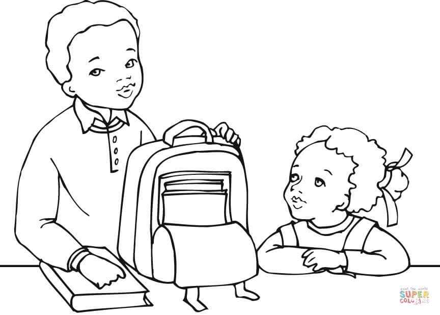 Free African American Coloring Pages For Kids Coloring Home