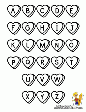 Free Alphabet Coloring Pages Printable High Quality Coloring Pages