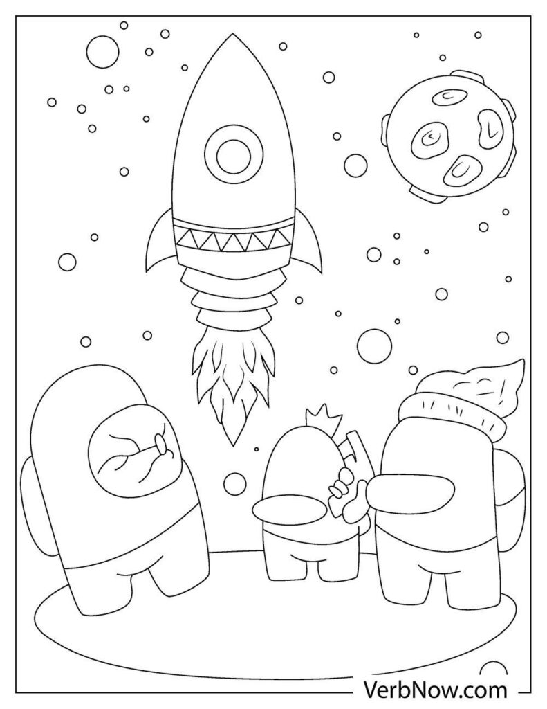 Free AMONG US Coloring Pages For Download Printable PDF Free AMONG US Coloring Pages For Download Printable PDF