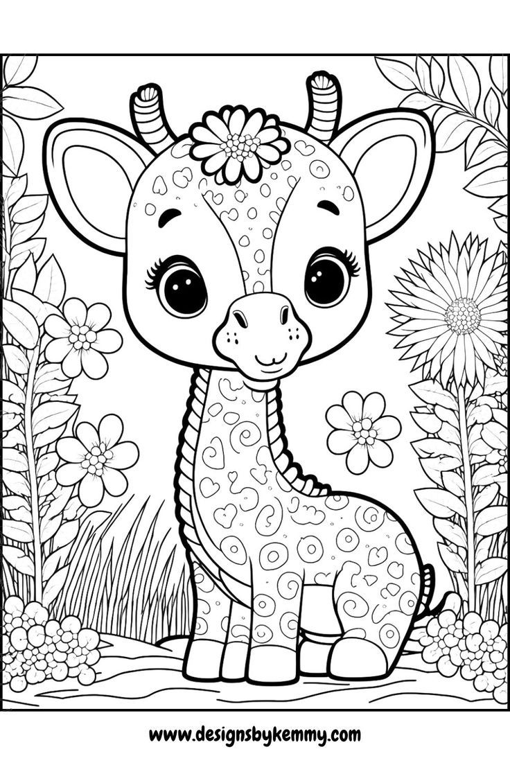 Free Animal Coloring Page Cute Animal Coloring Pages Designs By 