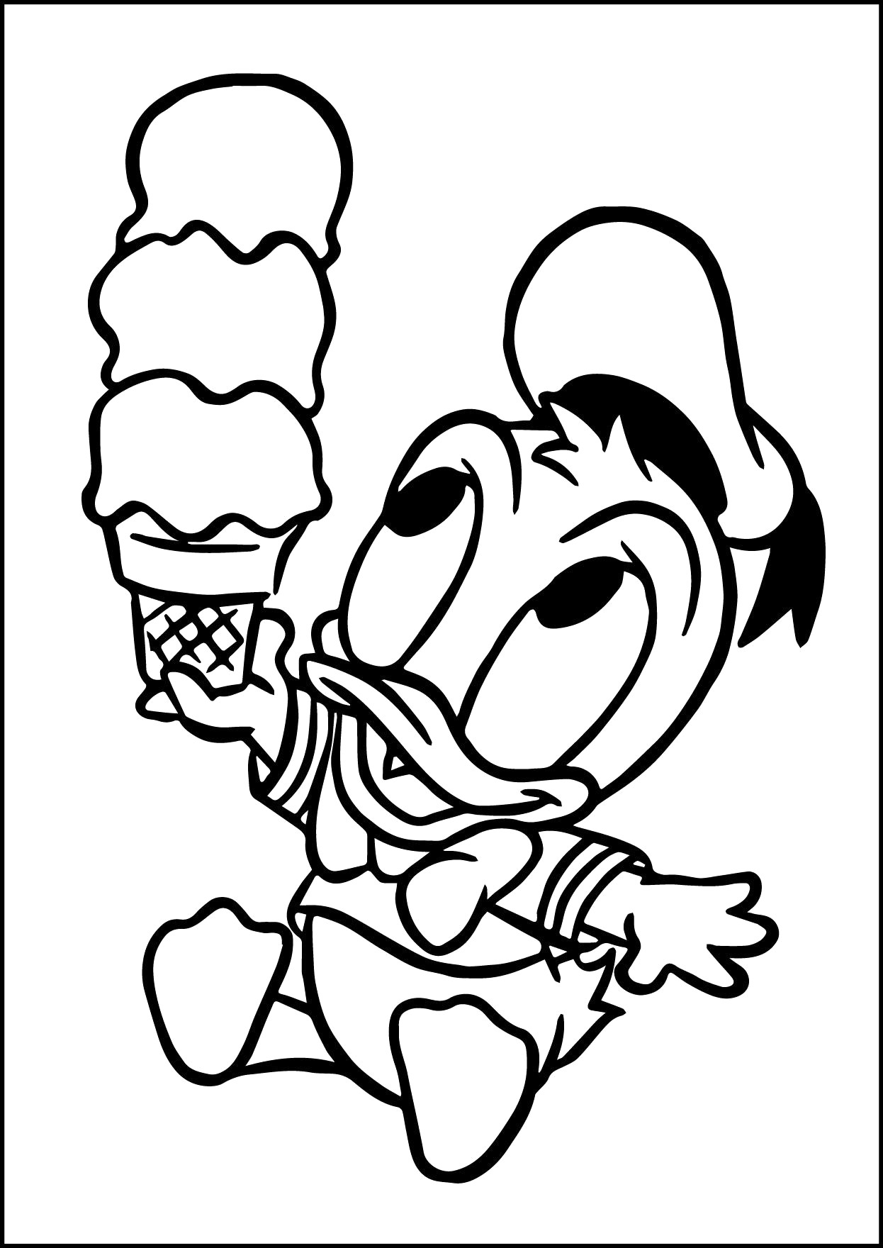 Free Baby Animal Coloring Pages