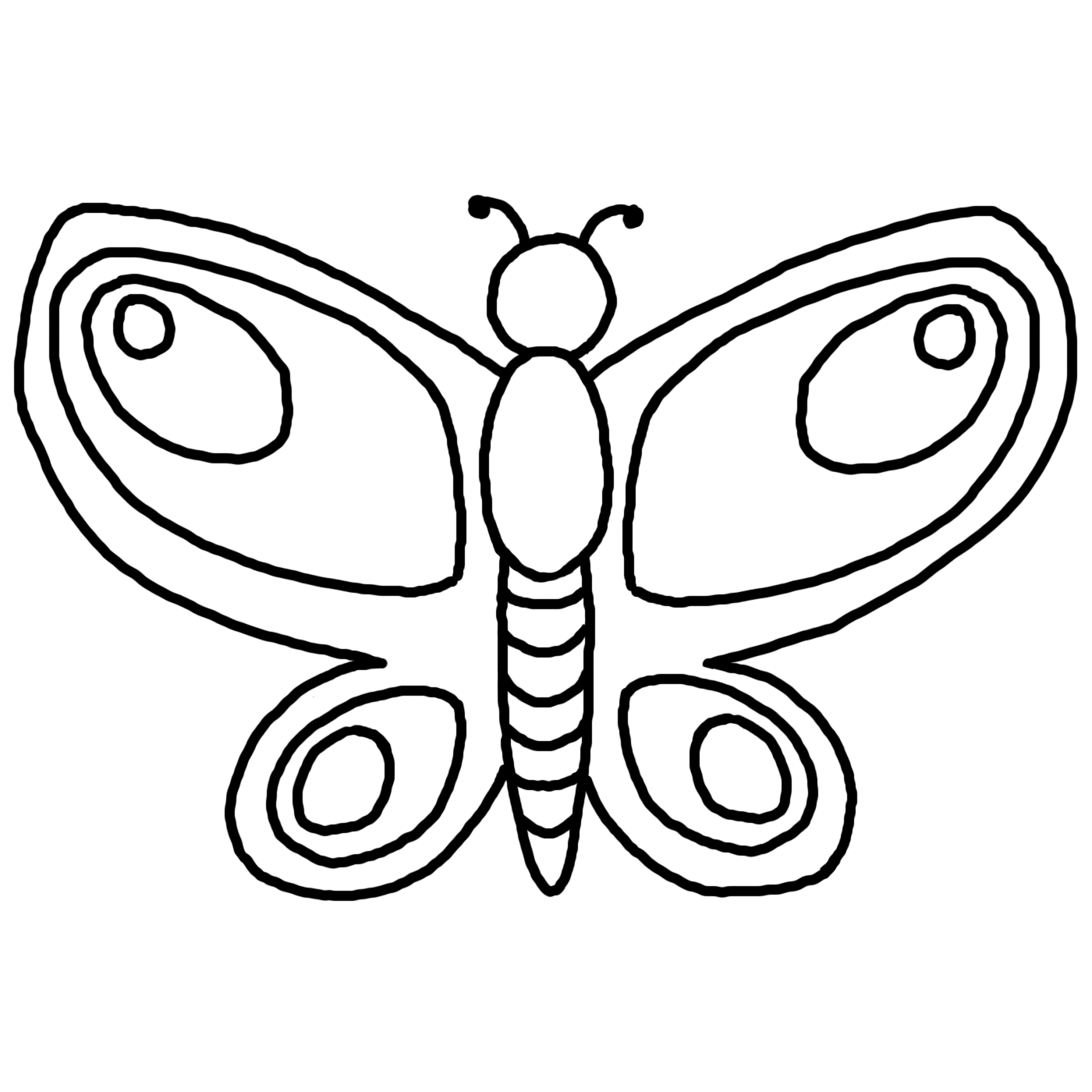 Free Butterfly Pictures Outline Free Butterfly Pictures Outline
