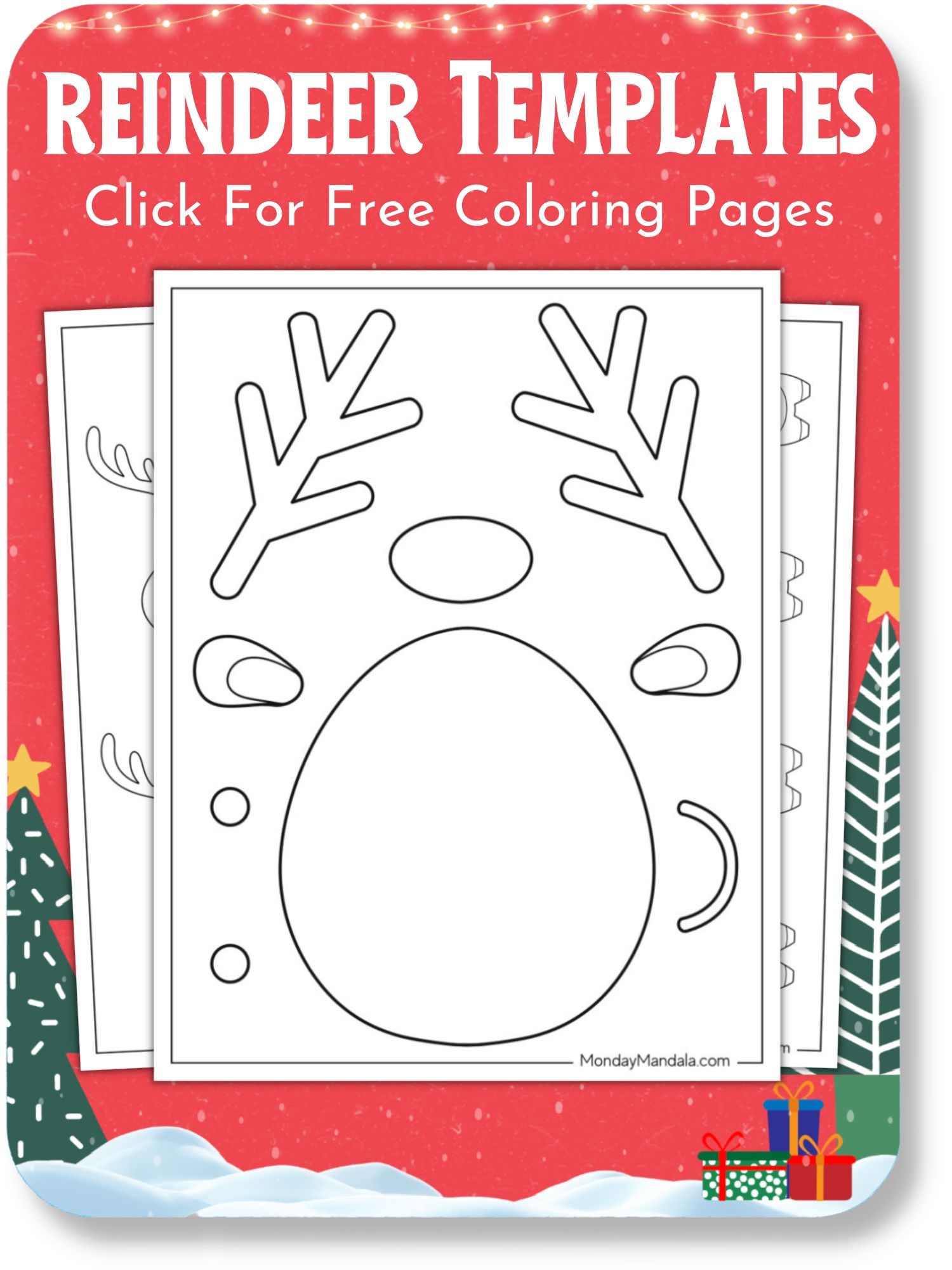 Free Christmas Printables Download Festive Coloring Pages Activities 