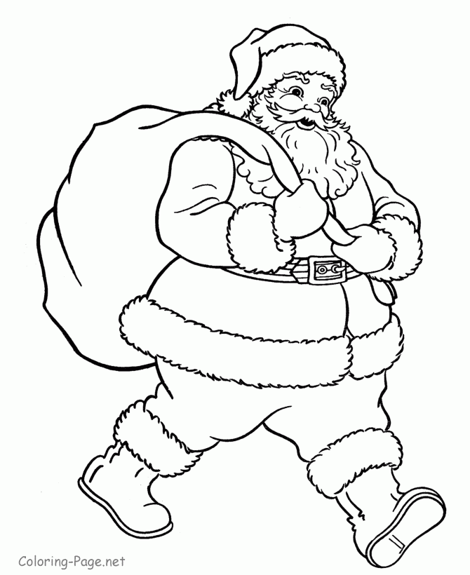 Free Coloring Pages Santa Claus Coloring Home Free Coloring Pages Santa Claus Coloring Home