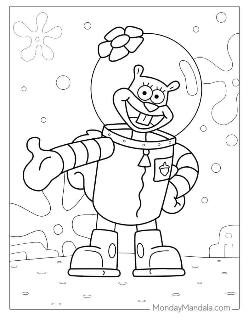 Free Coloring Pages To Print Spongebob 2025 