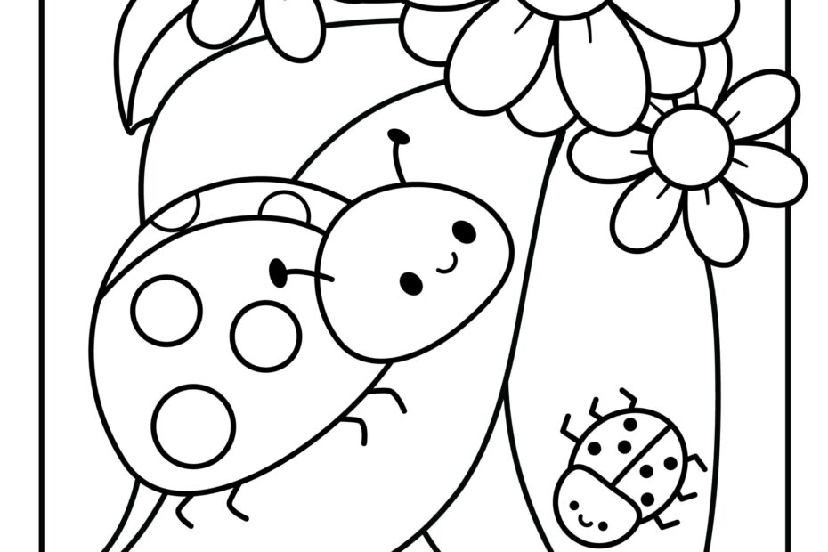 Free Coloring Sheets Printable Bugs In The Fall Free Coloring Sheet