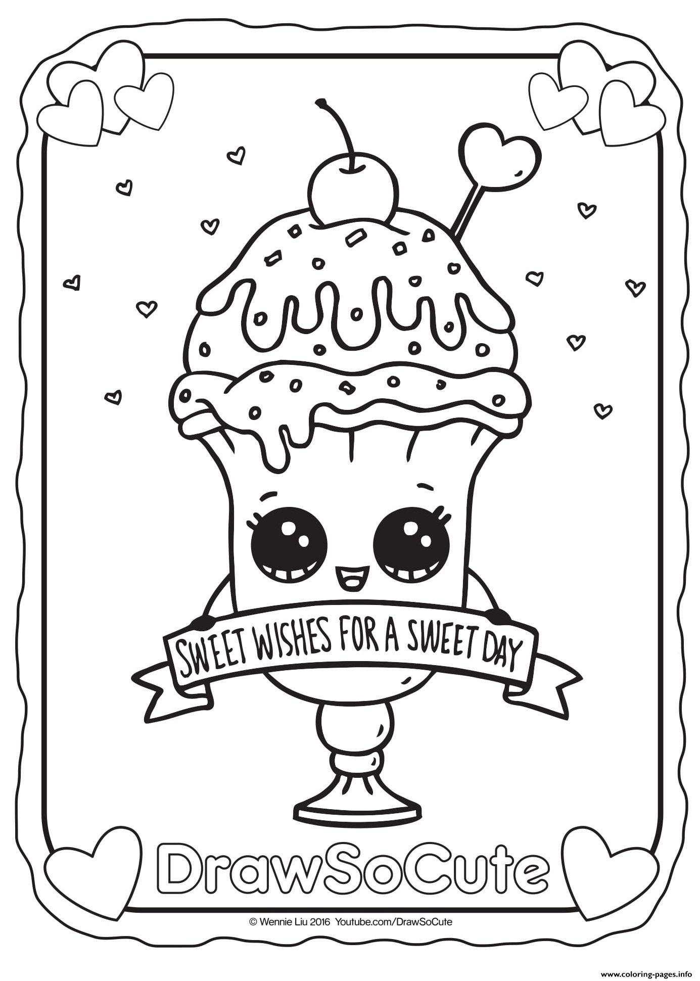 Free Cute Coloring Pages Image Free Cute Coloring Pages Image